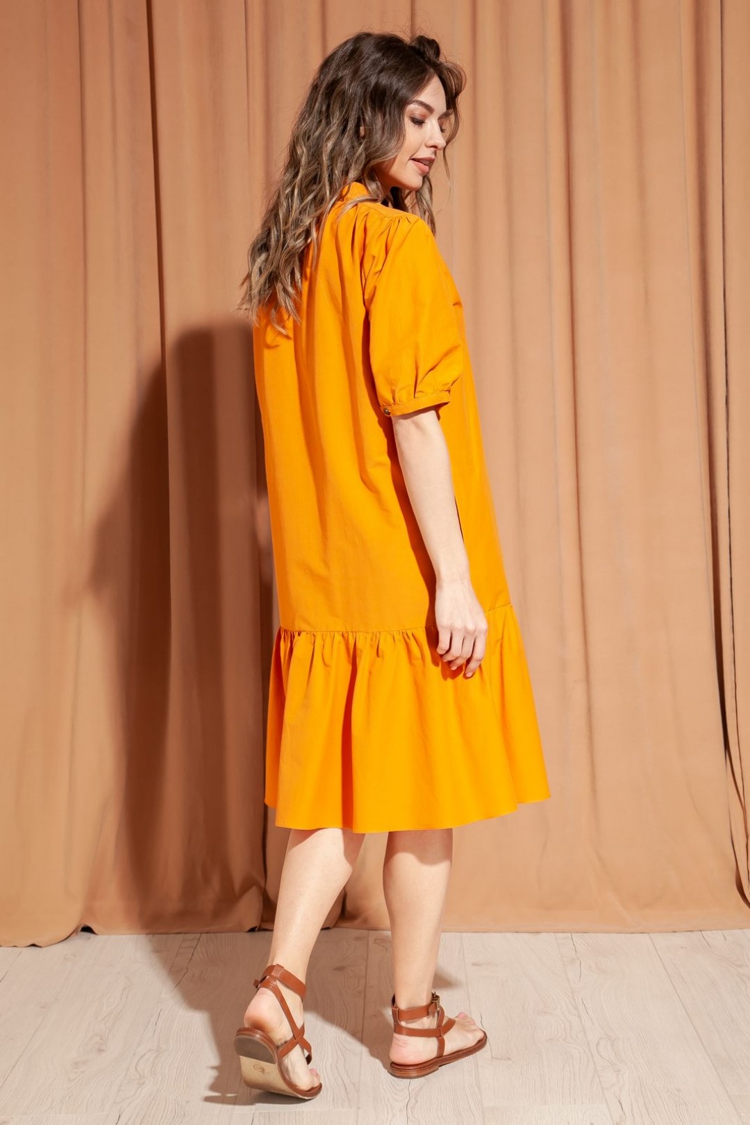Платье S_ette S5025 оранжевый