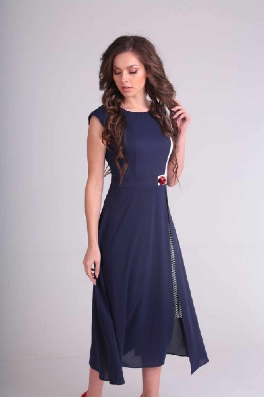 Платье SandyNa 13976 синий