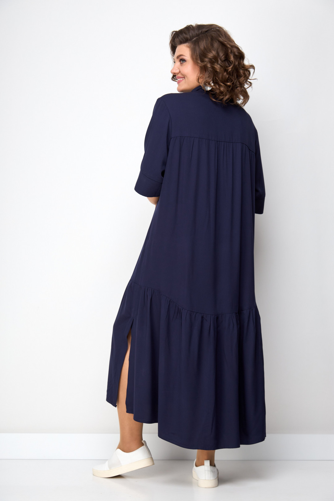 Платье Solomea Lux 926А темно-синий