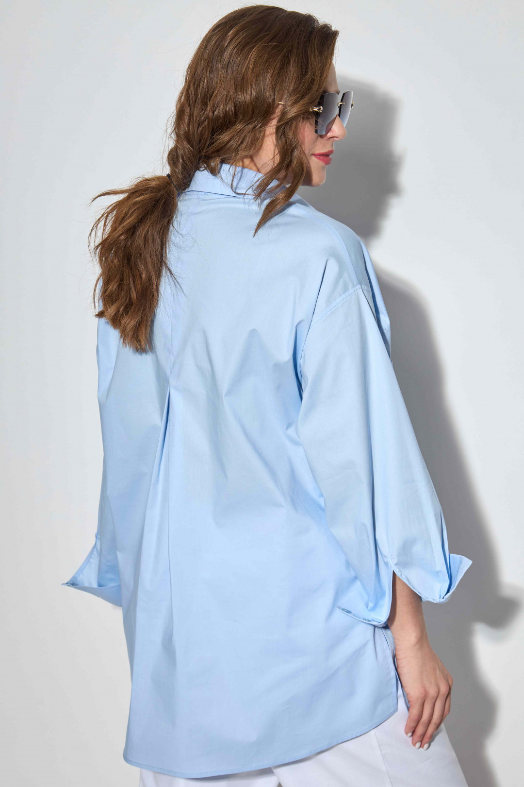 Блузка SOVA 11078 голубой