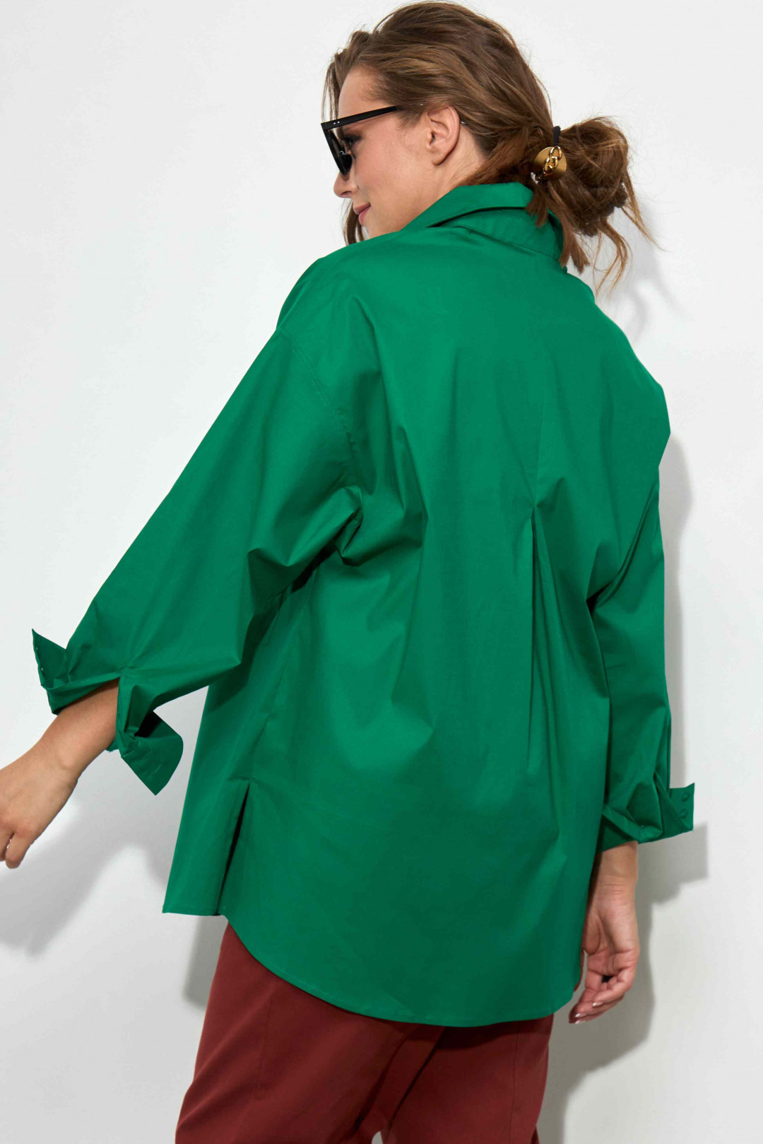 Блузка SOVA 11078 зеленый