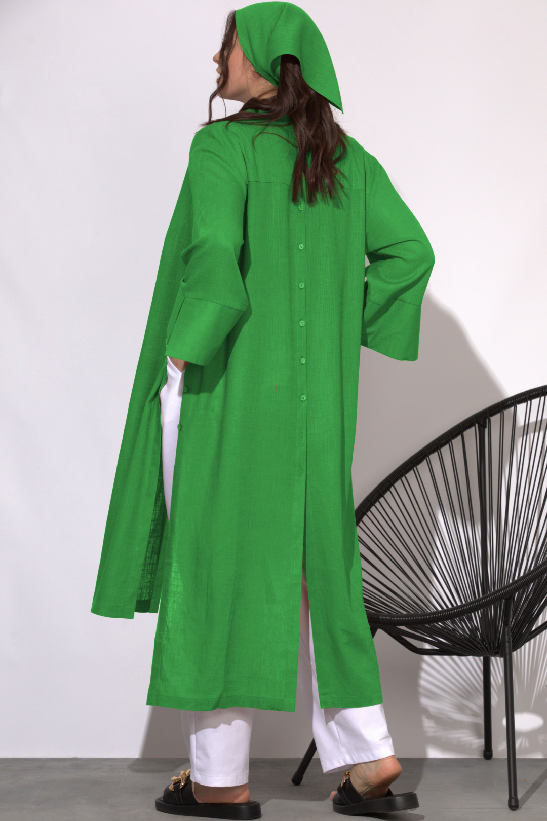 Блузка SOVA 11089 зелёный