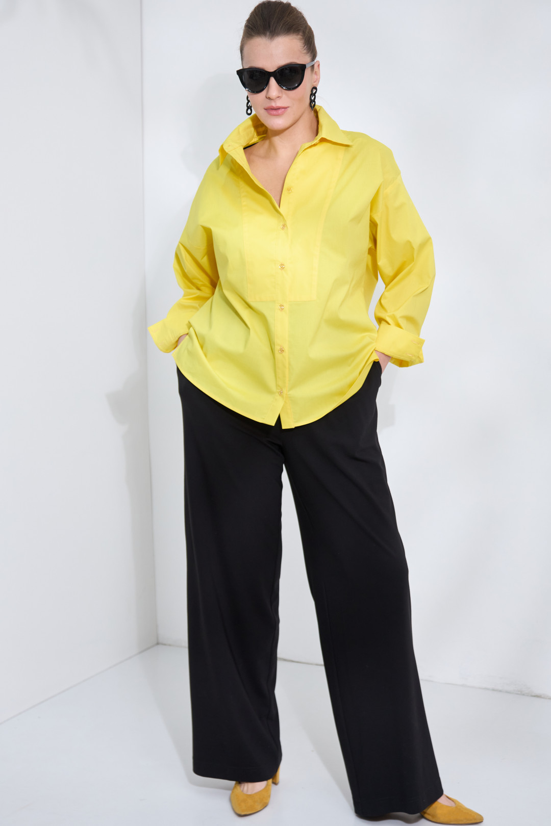 Блузка SOVA 11101 желтый