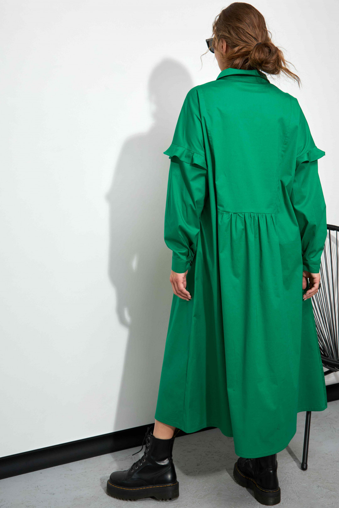 Платье SOVA 11183 зеленый