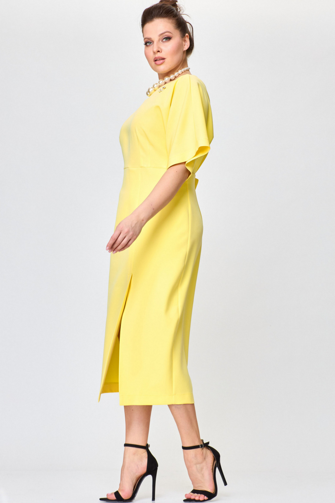 Платье SOVA 11222 желтый