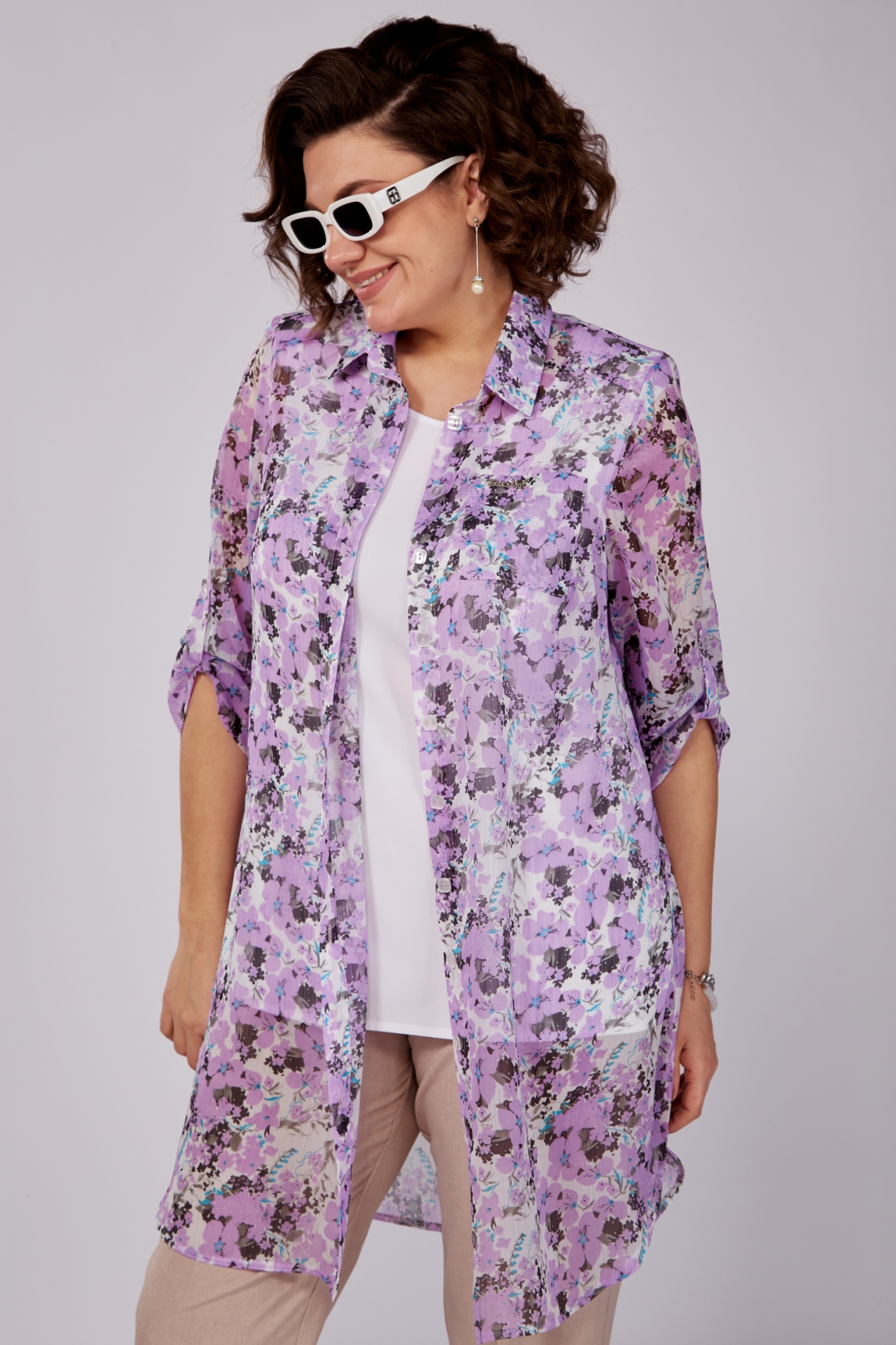 Блузка SOVITA 862 фиолетовый