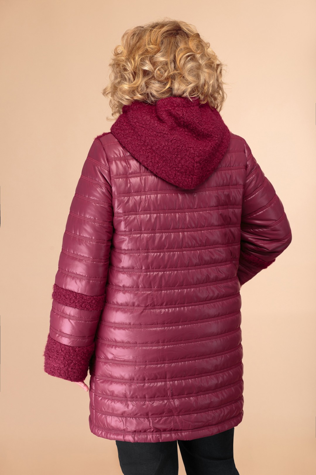  Куртка Светлана-Стиль 1451 бордовый