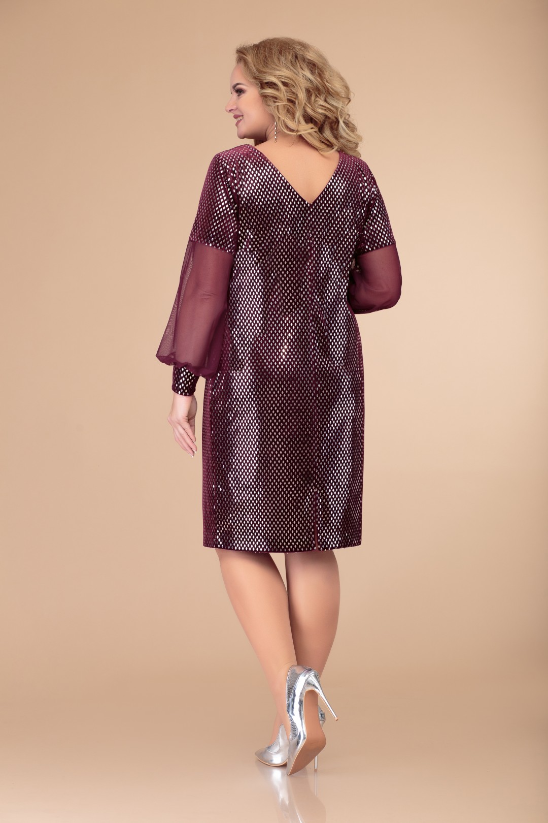 Платье Светлана-Стиль 1477 бордовый