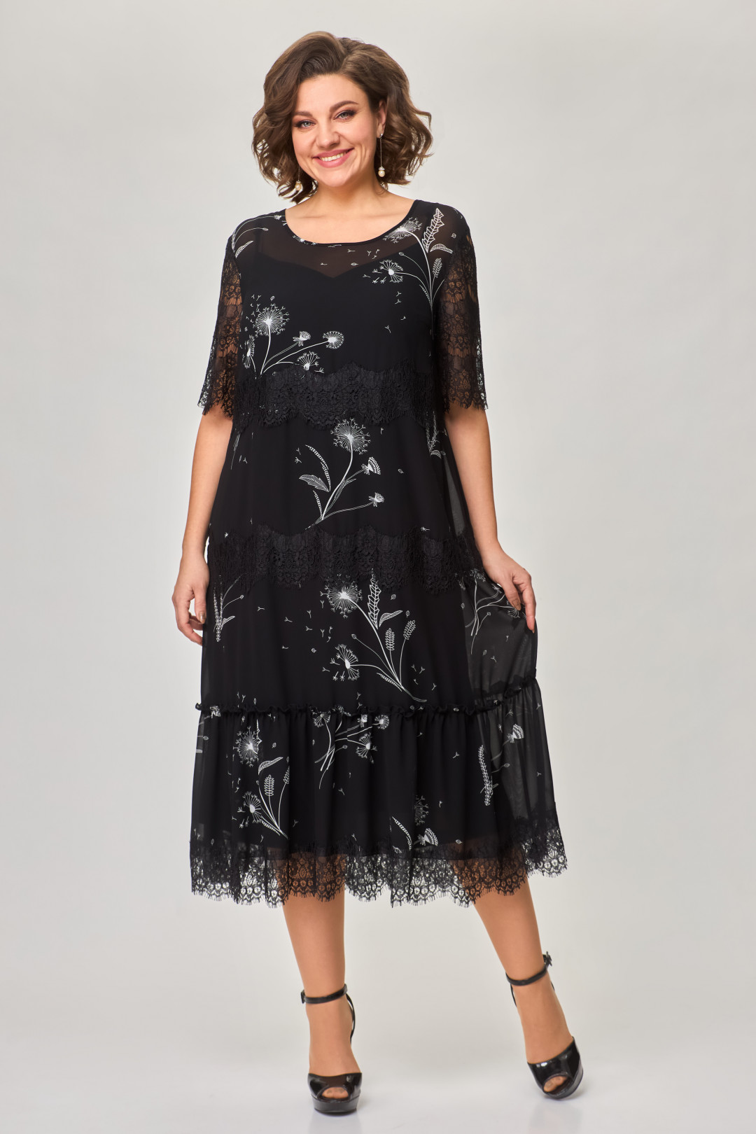 Платье Светлана-Стиль 1505 черный