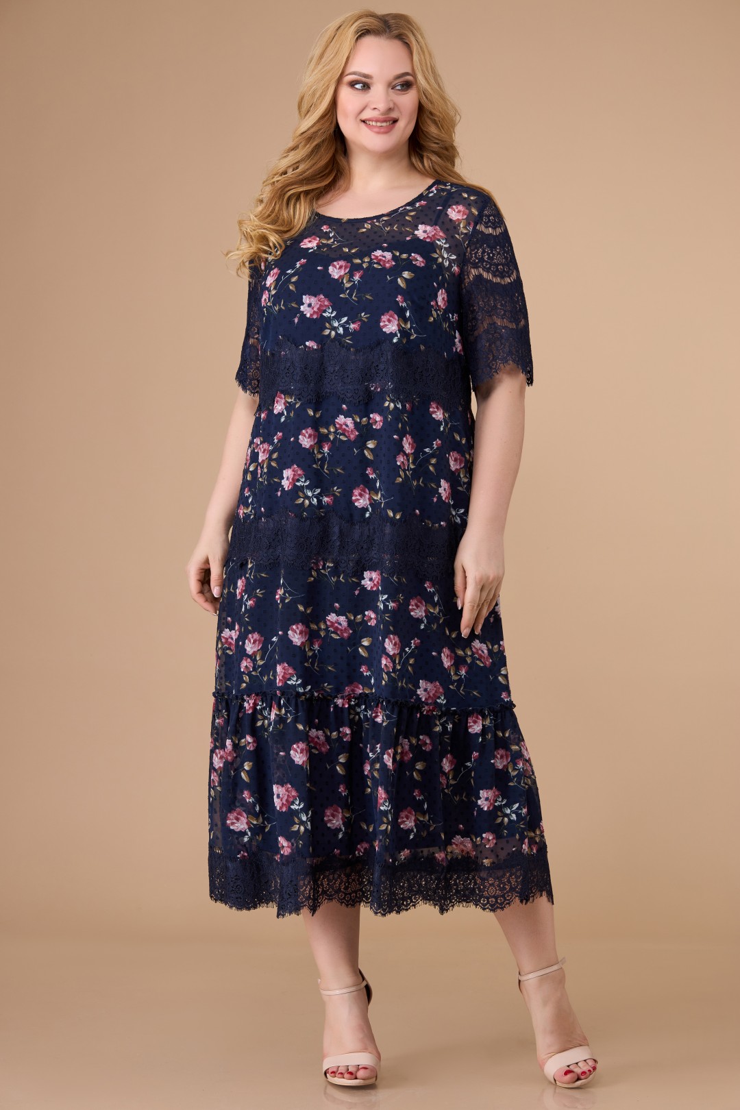 Платье Светлана-Стиль 1505 синий