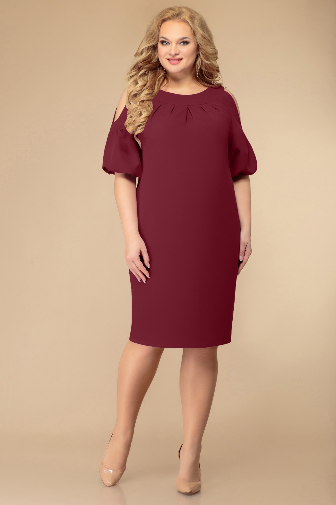 Платье Светлана-Стиль 1534 бордовый