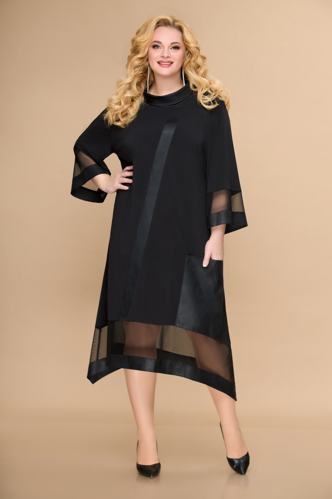 Платье Светлана-Стиль 1605 черный