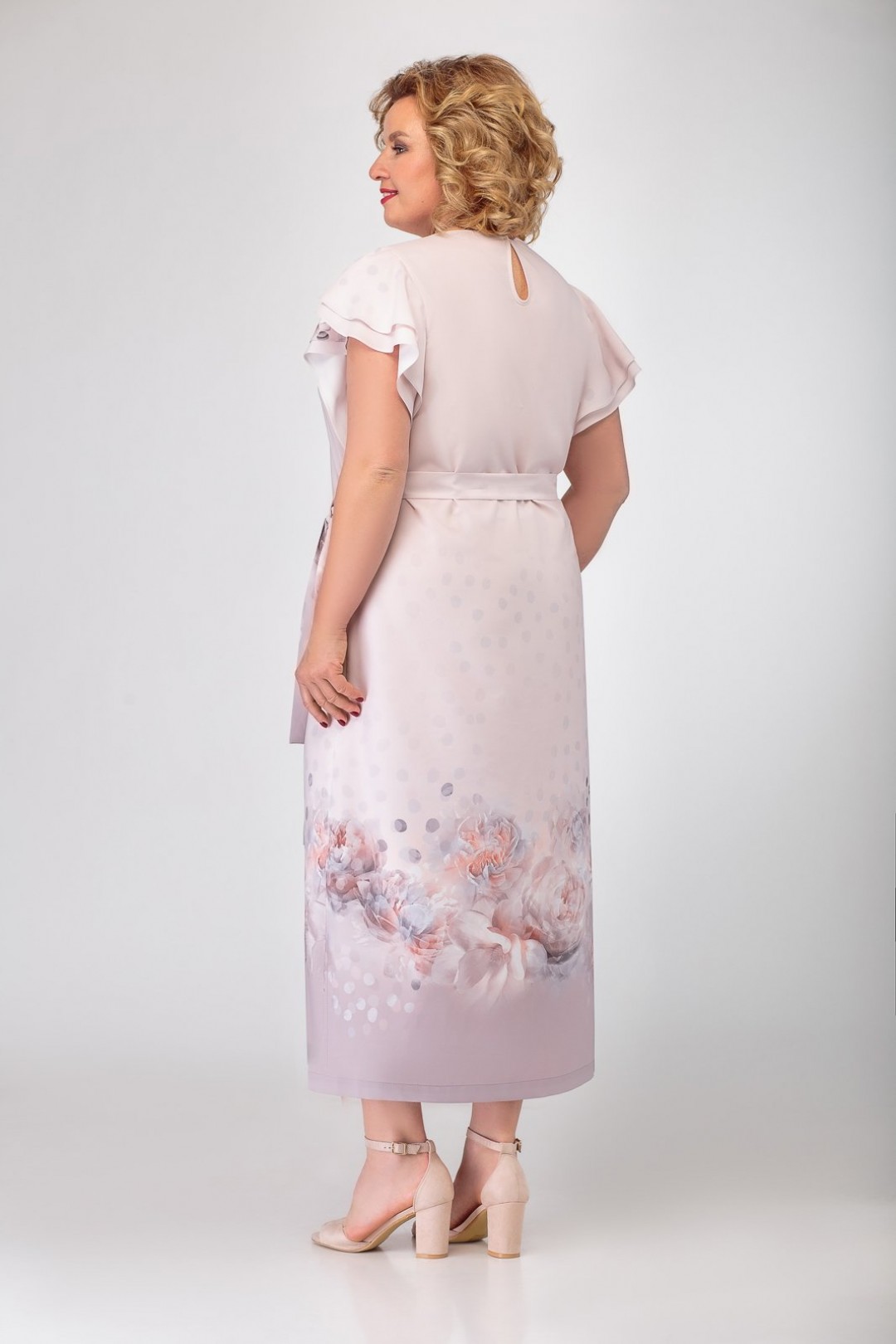 Платье Swallow 264 пыльно-розовый