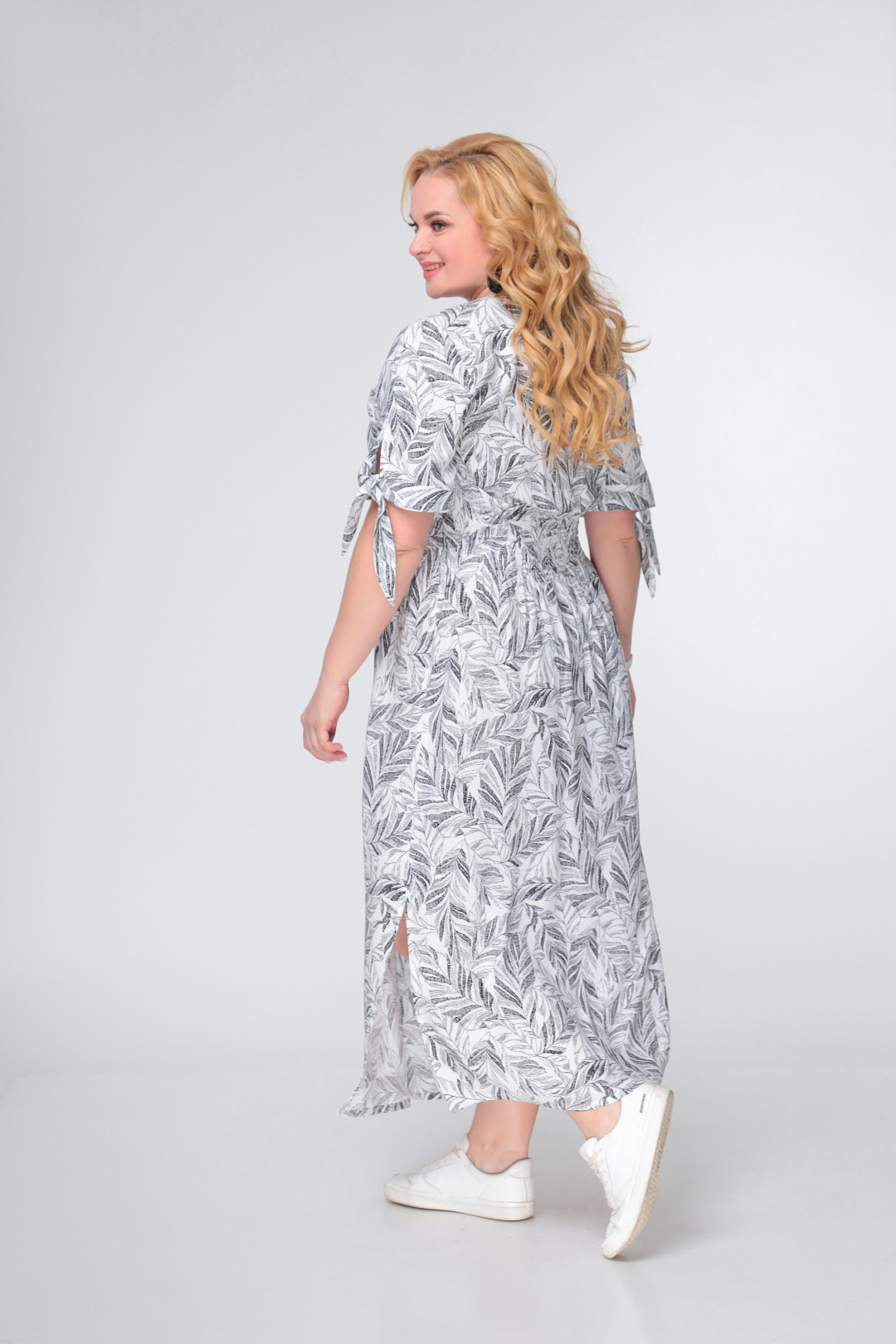 Платье Swallow 469 “белый папоротник”