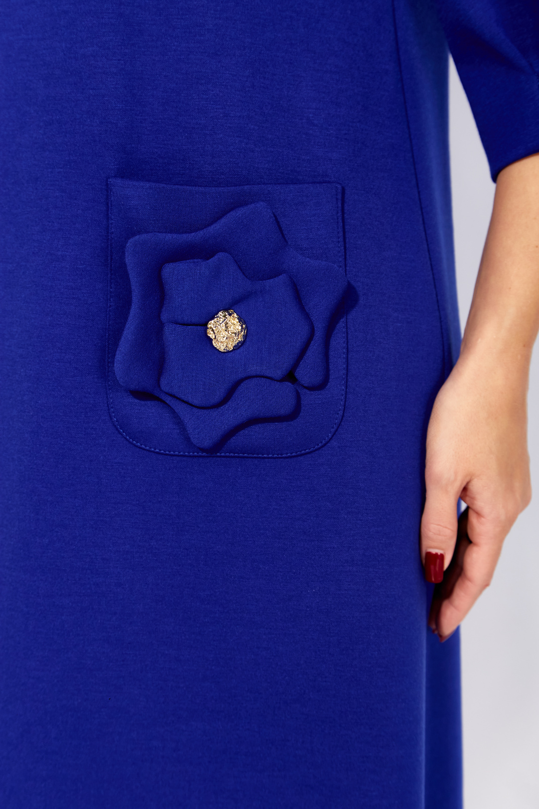 Платье ТАиЕР 1401 василек - фото 4