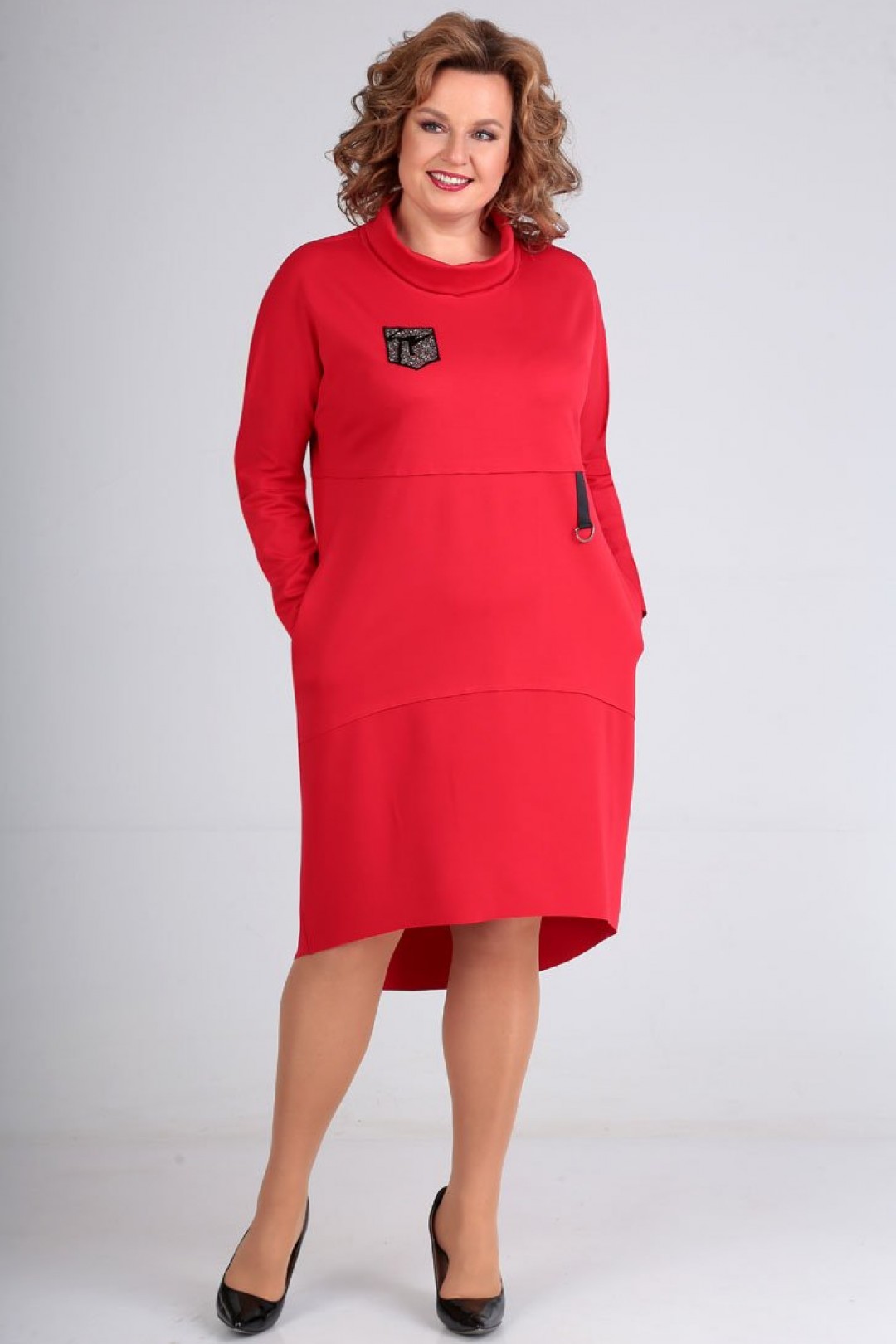 Платье Таир-Гранд  6541 красный