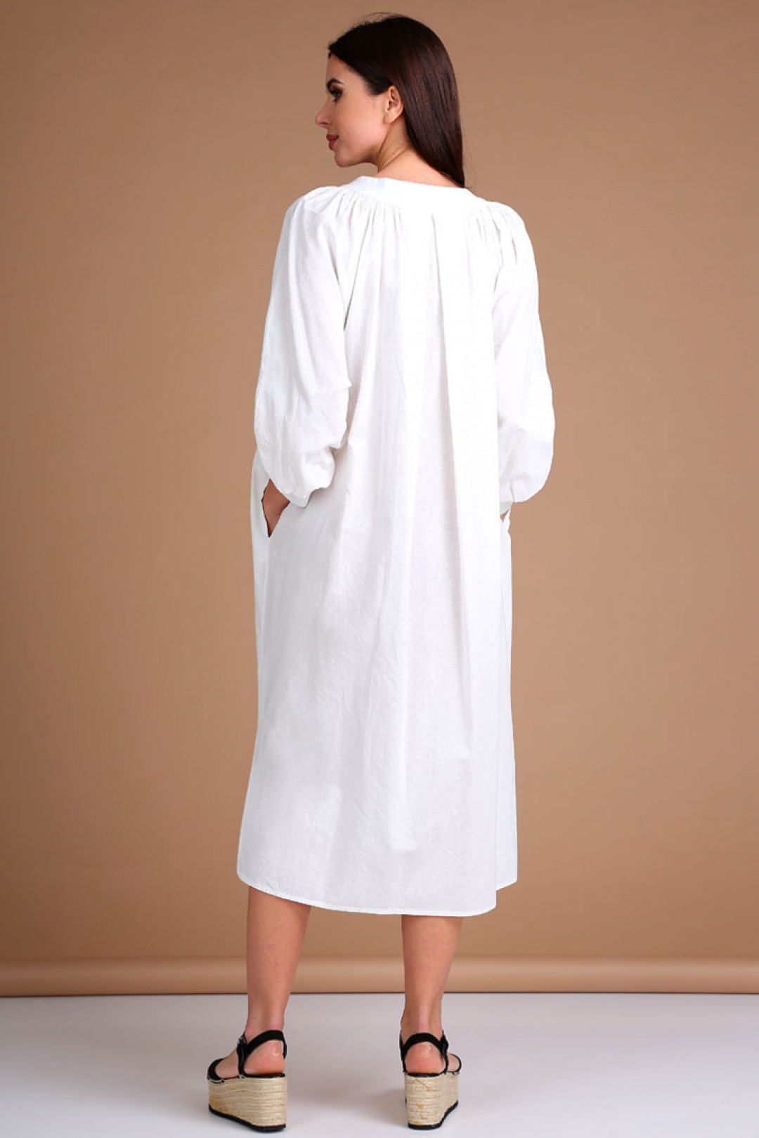 Платье Таир-Гранд 6544 белый