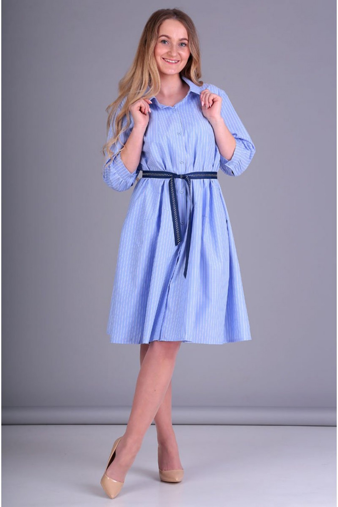 Платье Таир-Гранд 6545 голубой