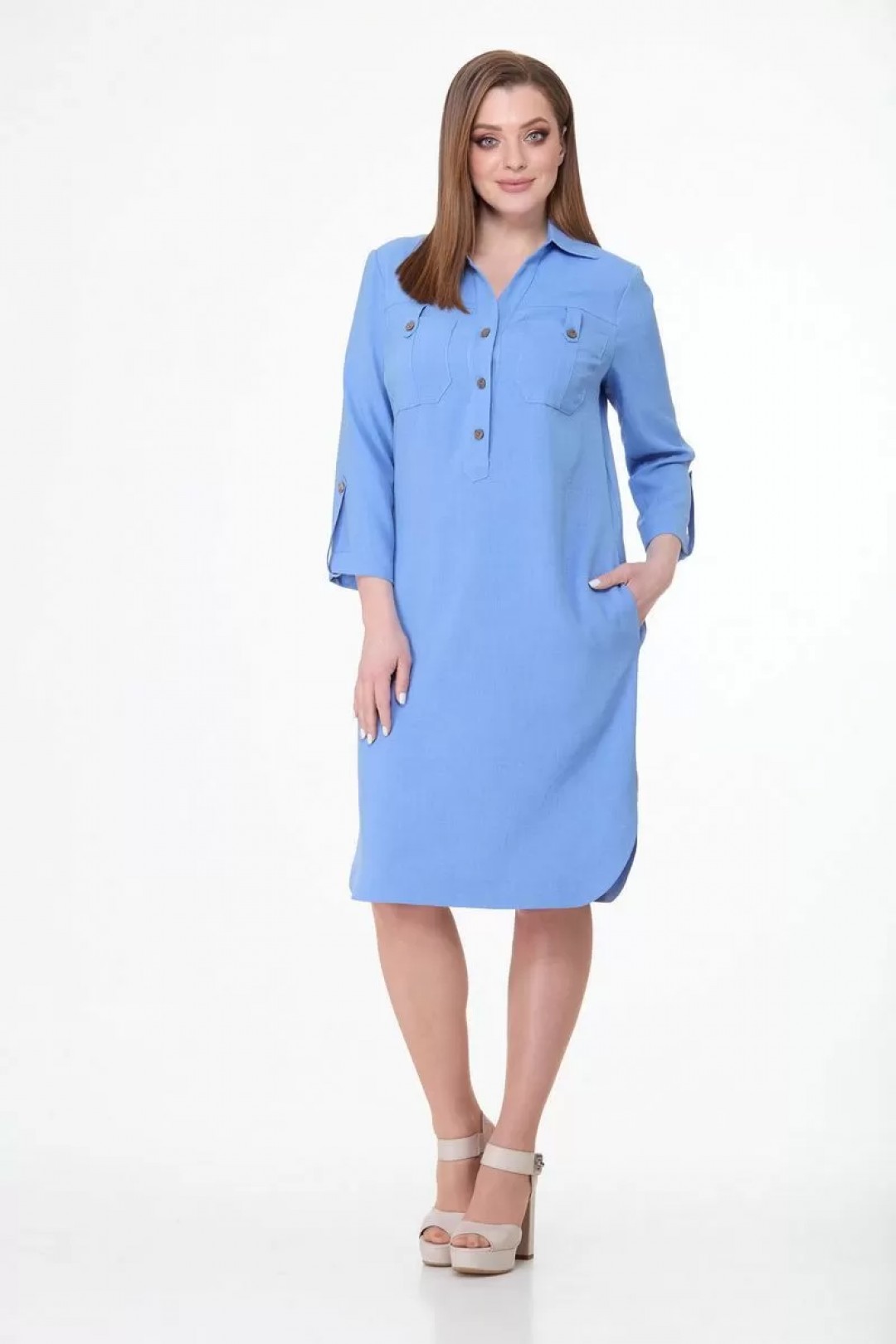 Платье Talia Fashion 353 небесно-голубой