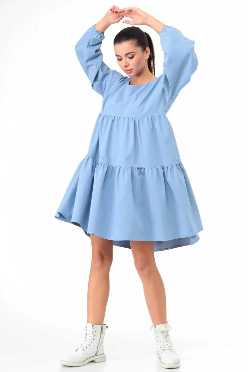 Платье Talia Fashion 368 голубой