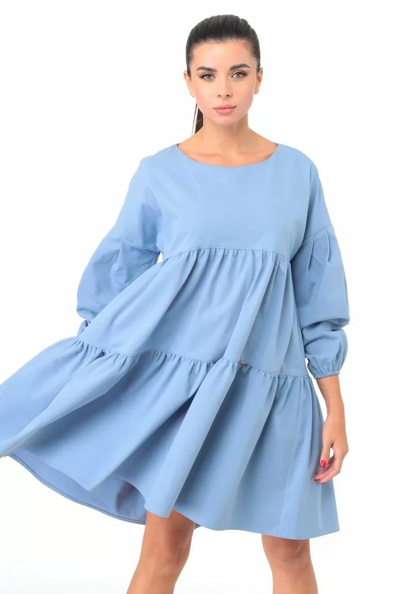 Платье Talia Fashion 368 голубой