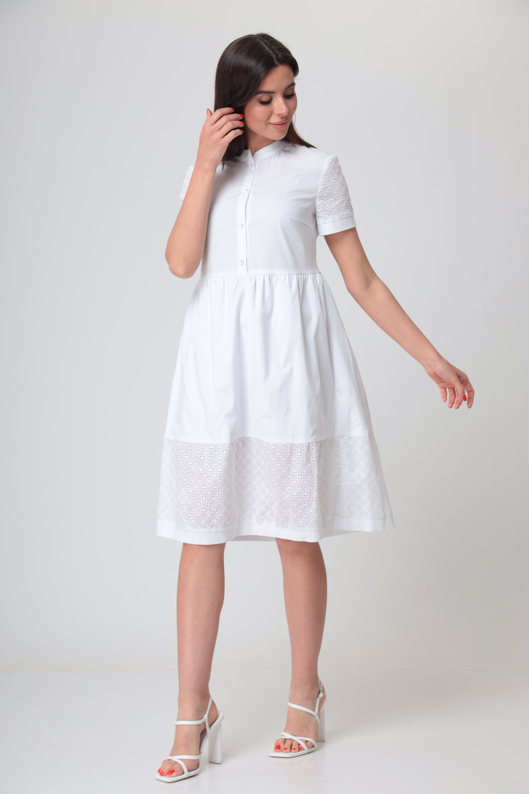 Платье Talia Fashion 384 белый