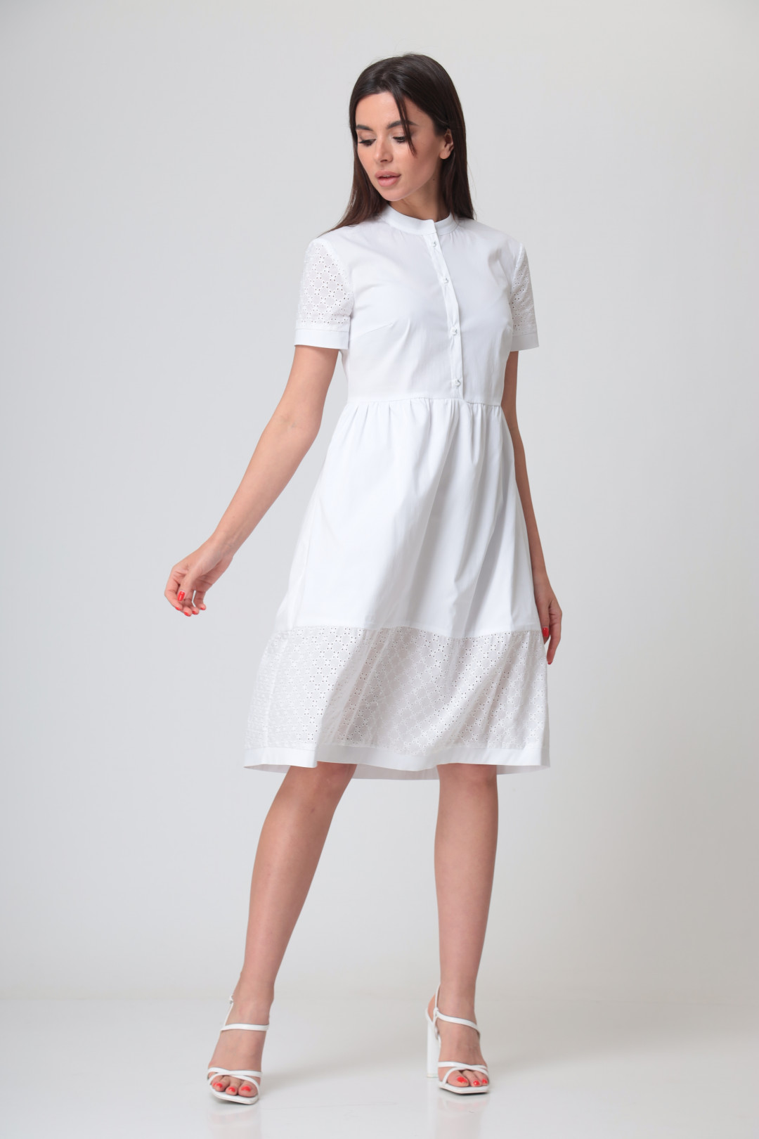 Платье Talia Fashion 384 белый