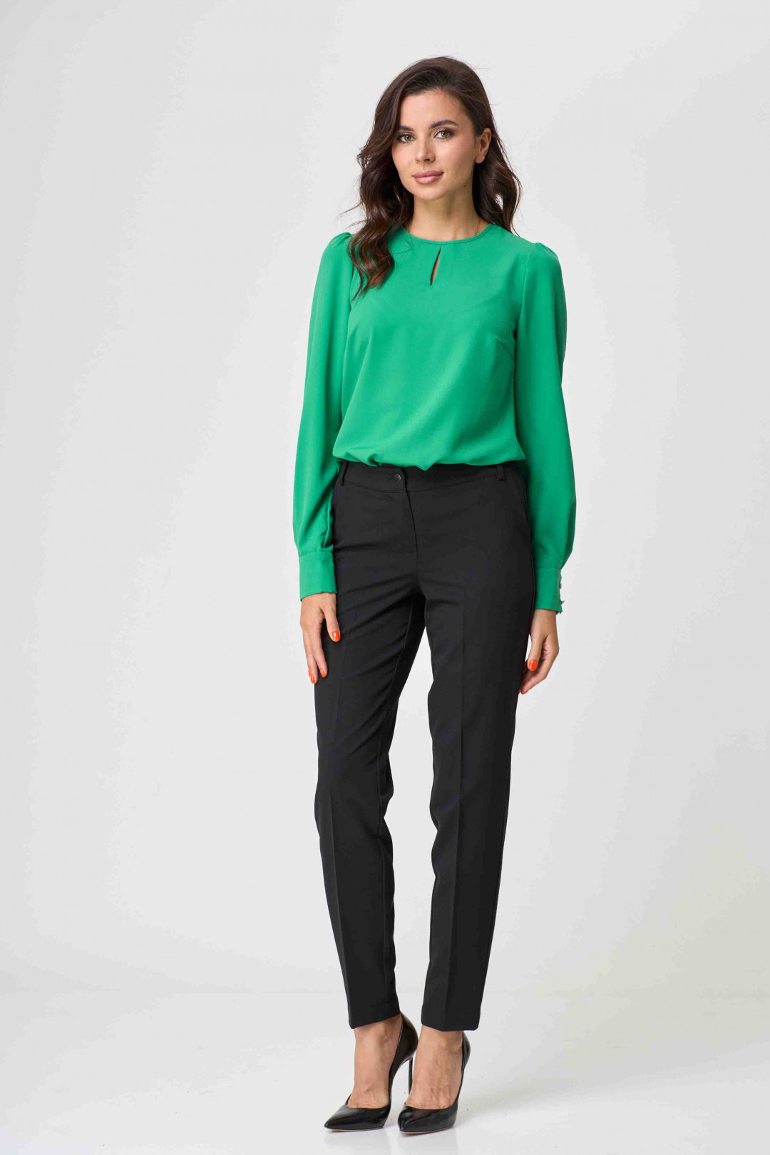 Блузка Talia Fashion 390 зеленый