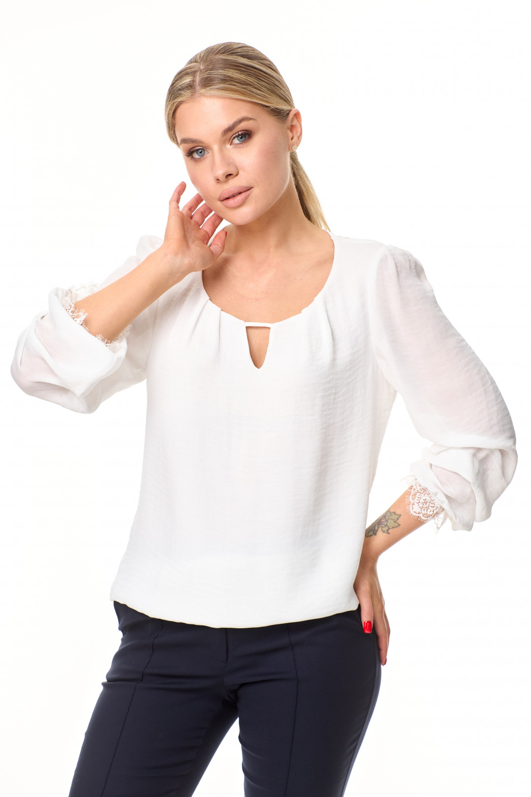 Блузка Talia Fashion 415 белый