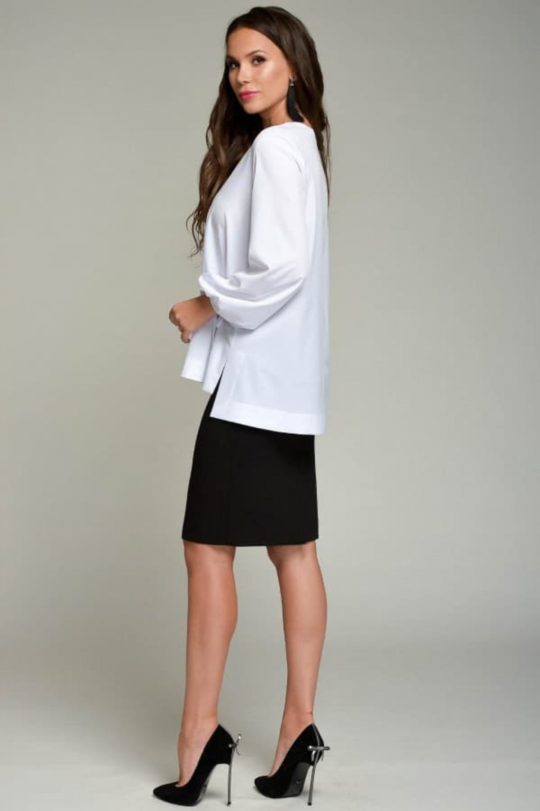 Блузка ТЭФФИ-стиль 1355 белый
