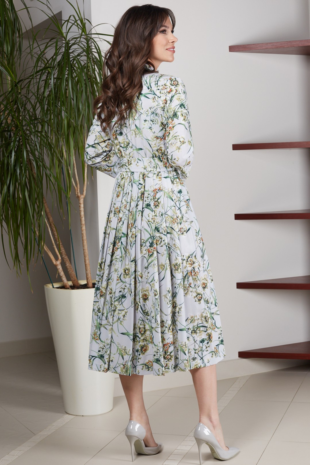 Платье ТЭФФИ-стиль 1425 нарцыссы