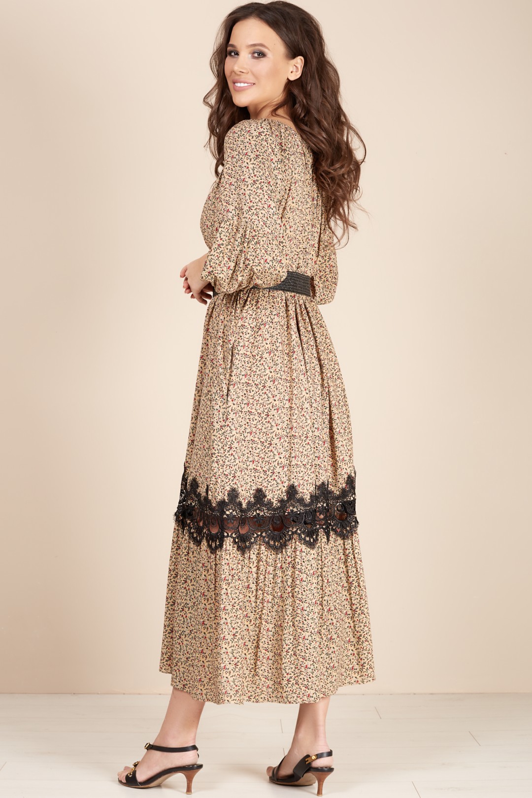 Платье ТЭФФИ-стиль 1489 бежевый