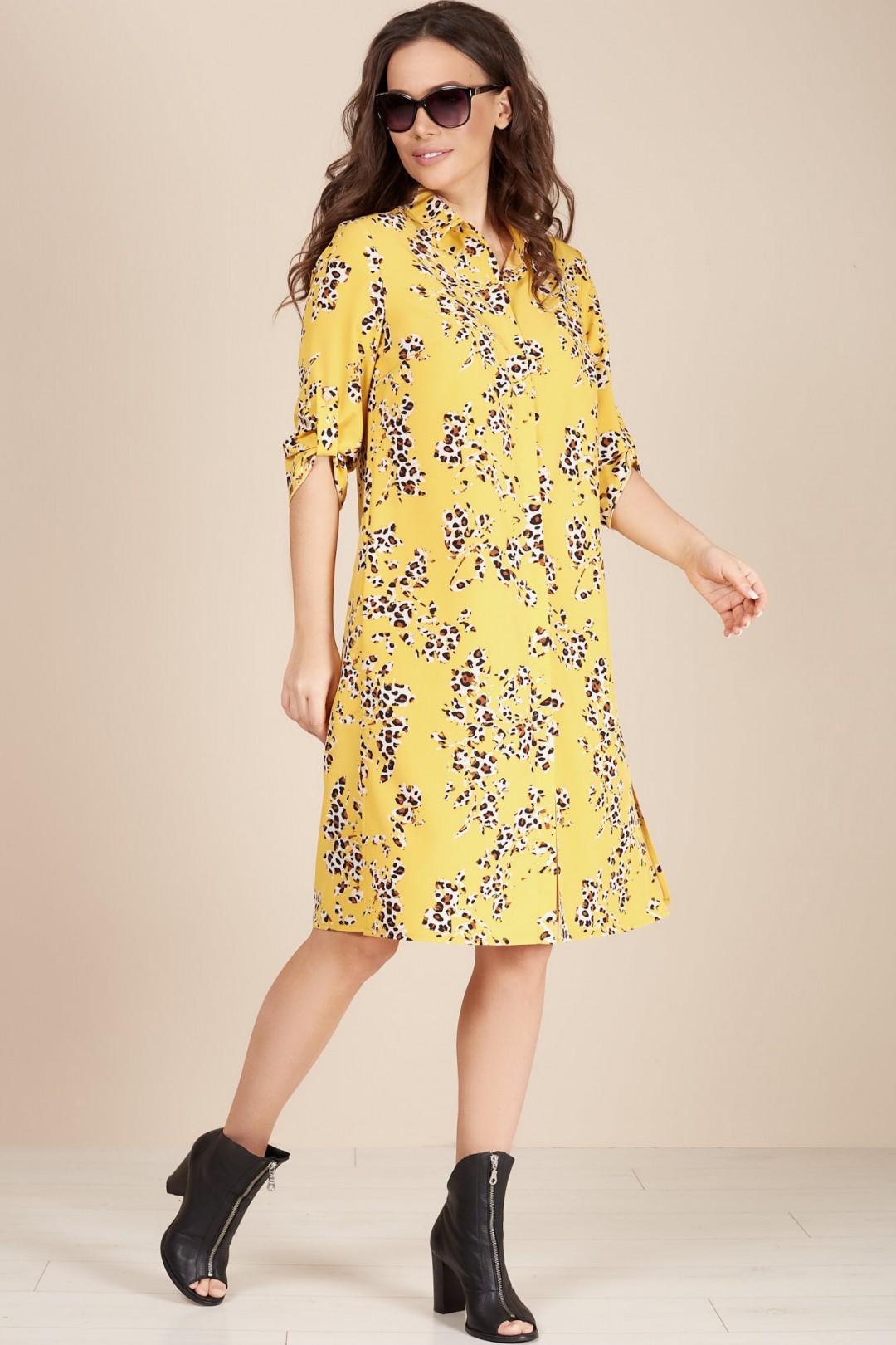 Платье ТЭФФИ -стиль ТЭФФИ-стиль 1493 желтый