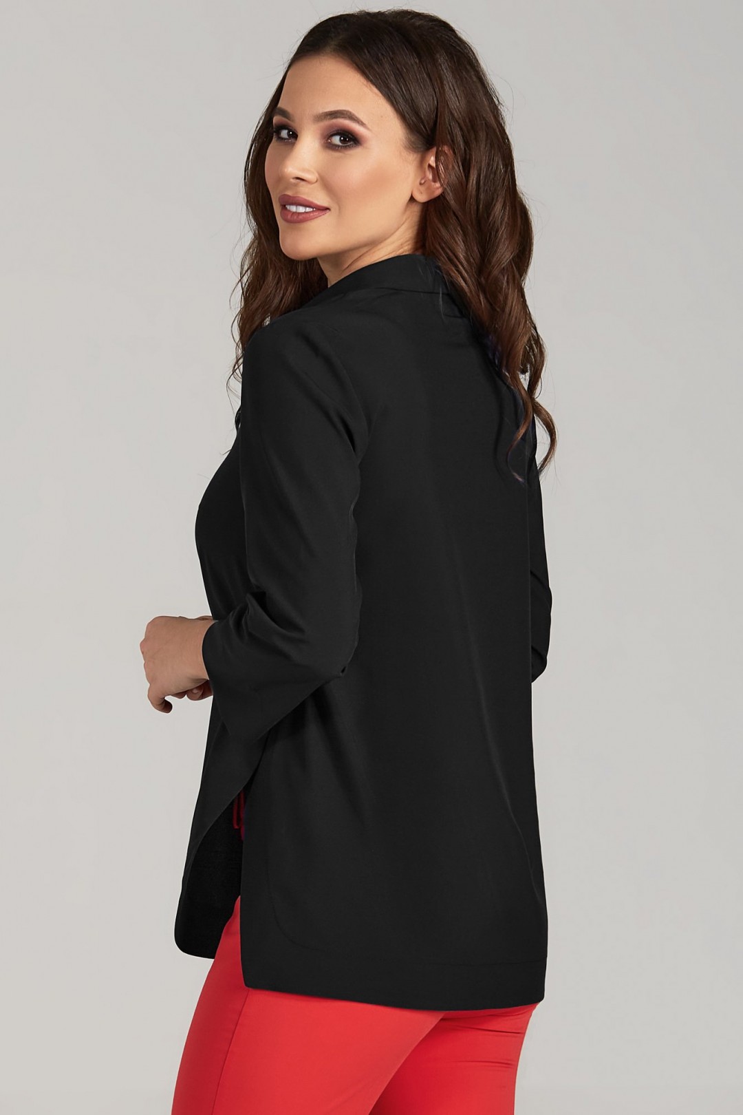 Блузка ТЭФФИ-стиль 1504 черный