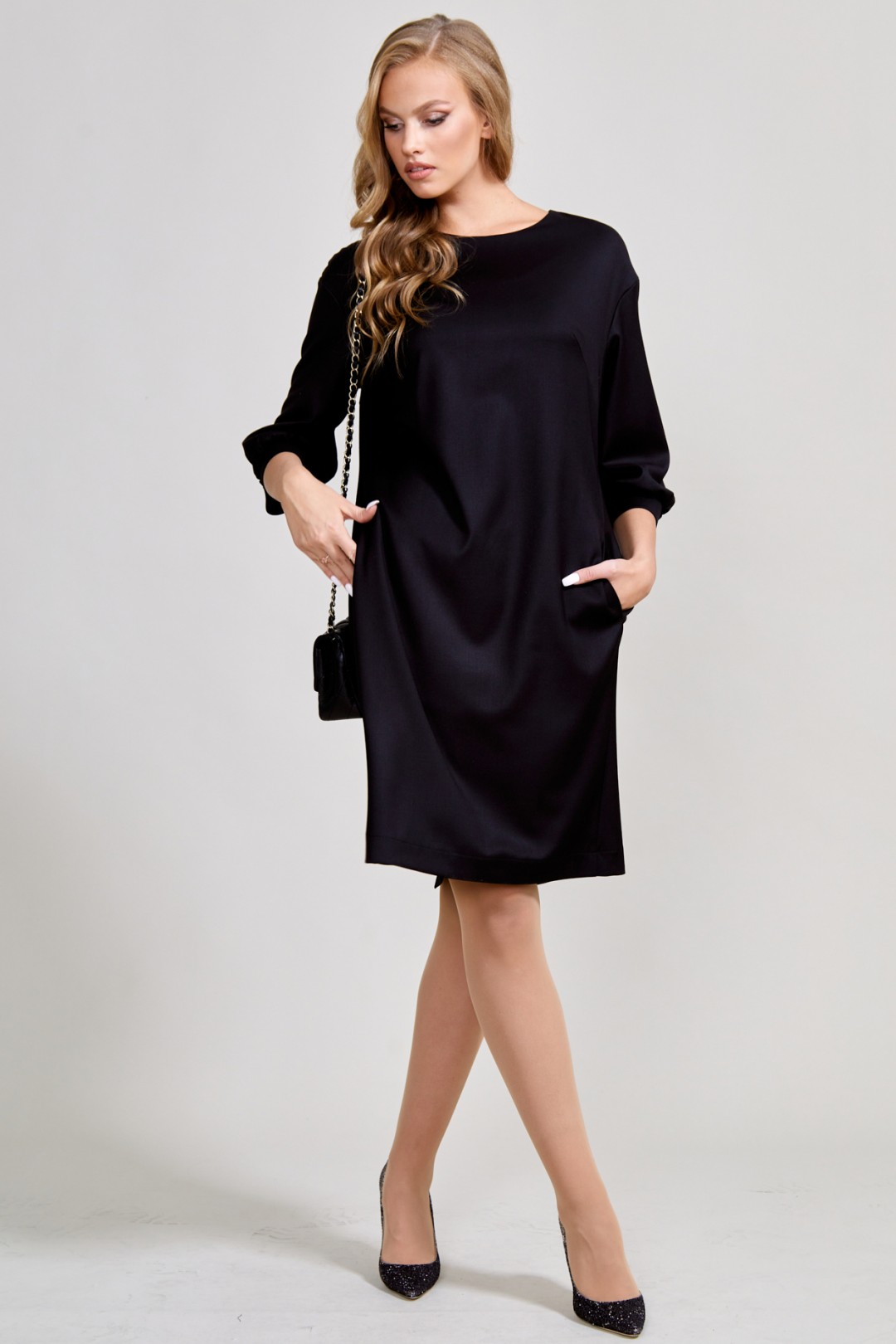 Платье ТЭФФИ-стиль 1578 черный