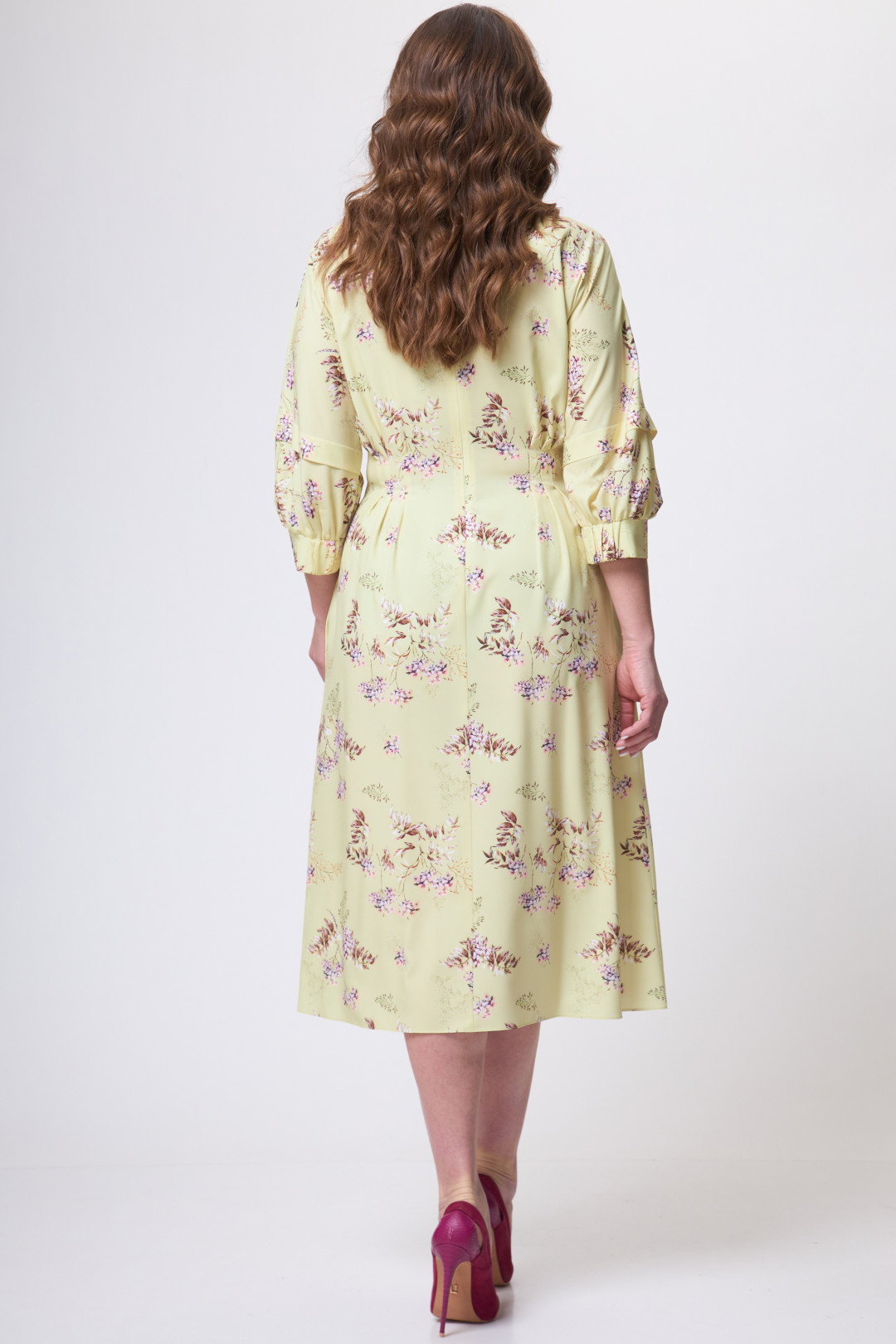 Платье ТЭФФИ-стиль 1635 лимонный