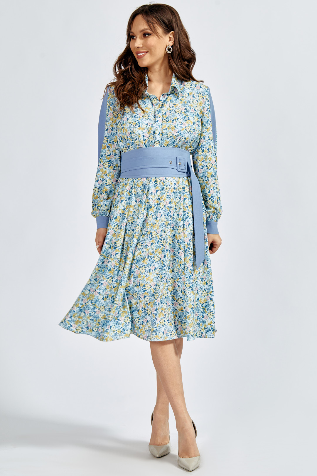 Платье ТЭФФИ-стиль 1638 Цветочная баллада