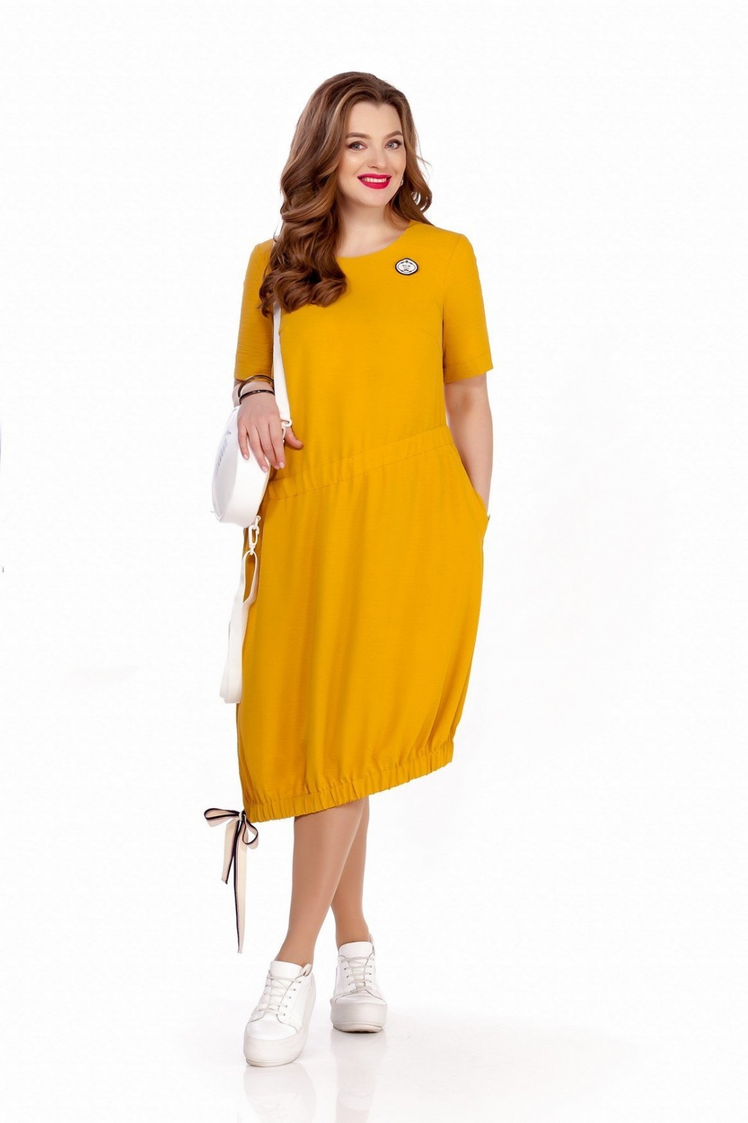 Платье TEZA 1245 желтый