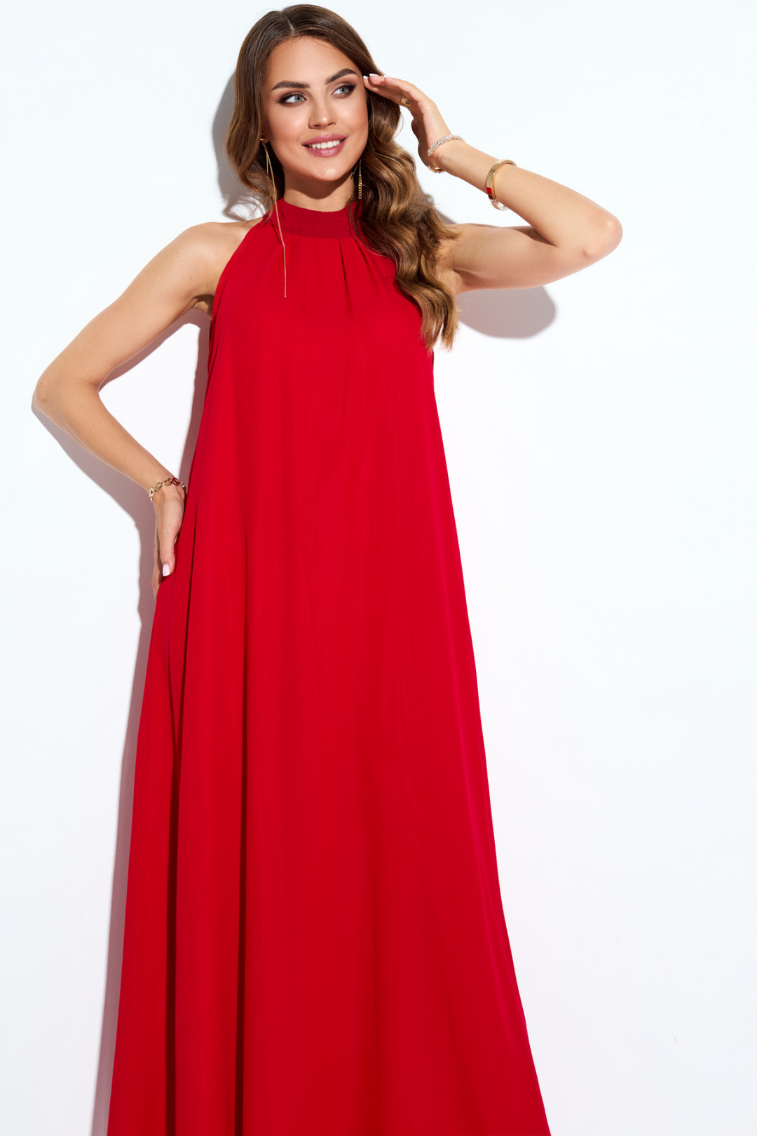 Платье TEZA 4131 красный