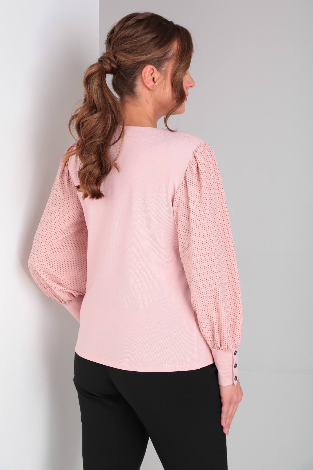 Блузка ТТ коллекшн 792 пыльно-розовый