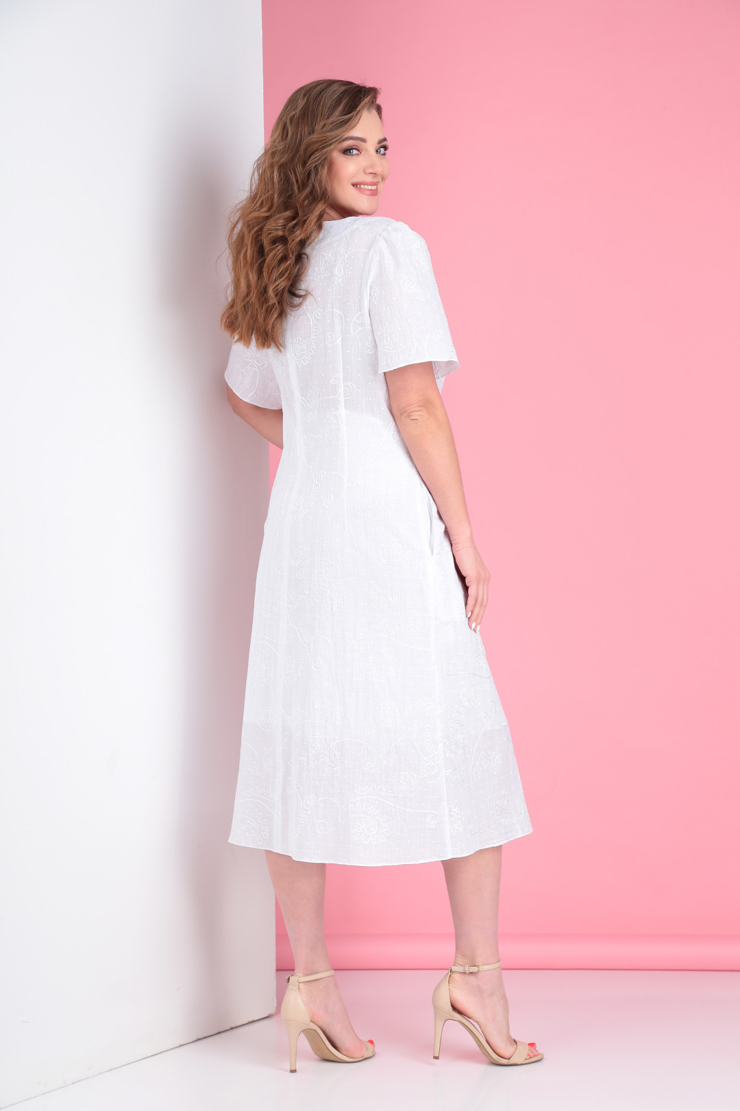 Платье TVIN 4046 белый
