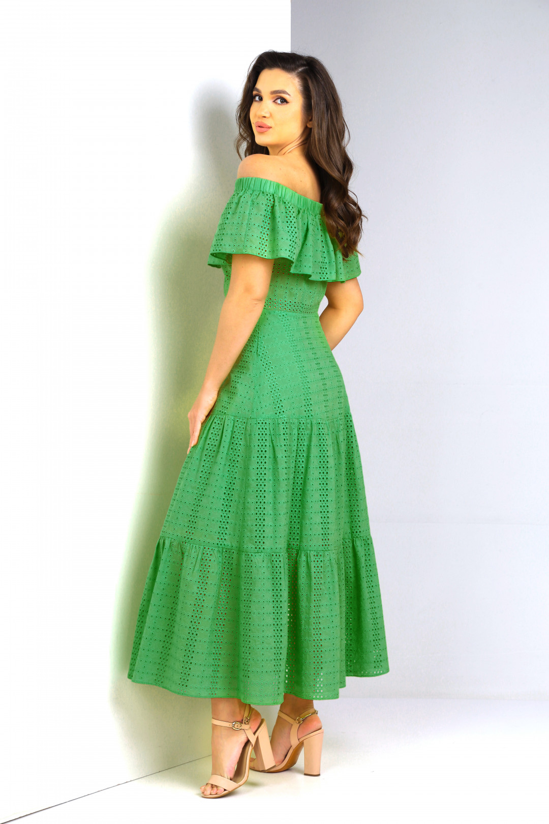 Платье TVIN 7630 зеленый