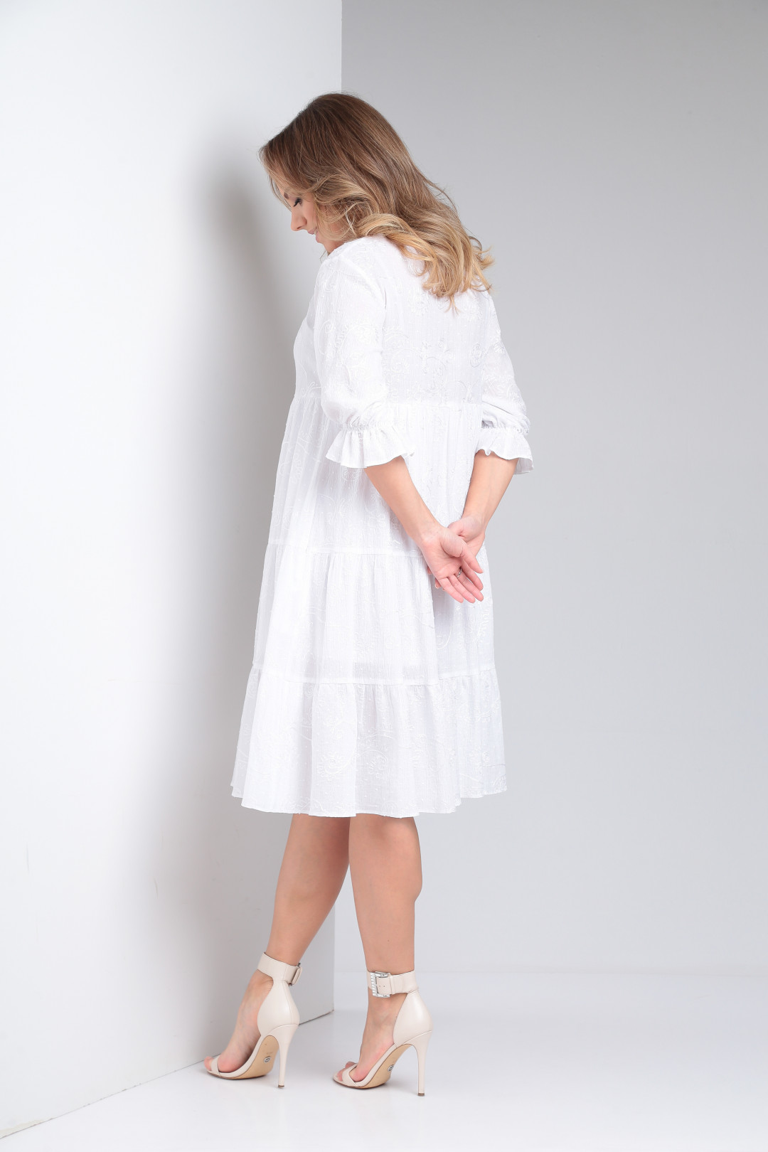 Платье TVIN 7632 белый