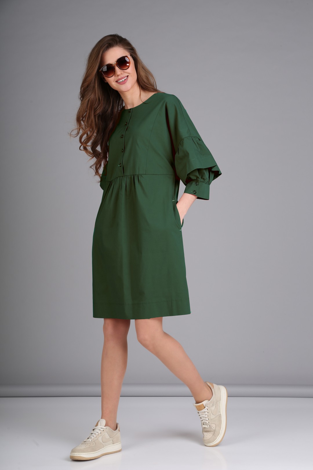Платье TVIN 8112 зеленый