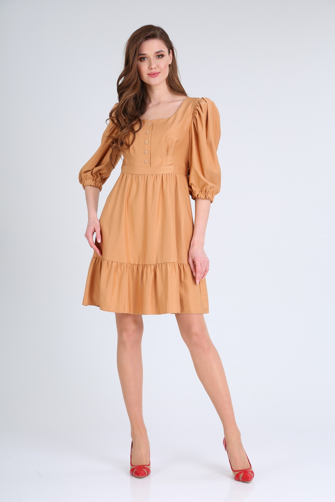Платье TVIN 9014-1 коричневый