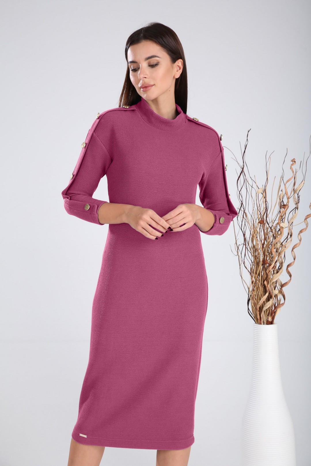 Платье Верита 2023 розовый
