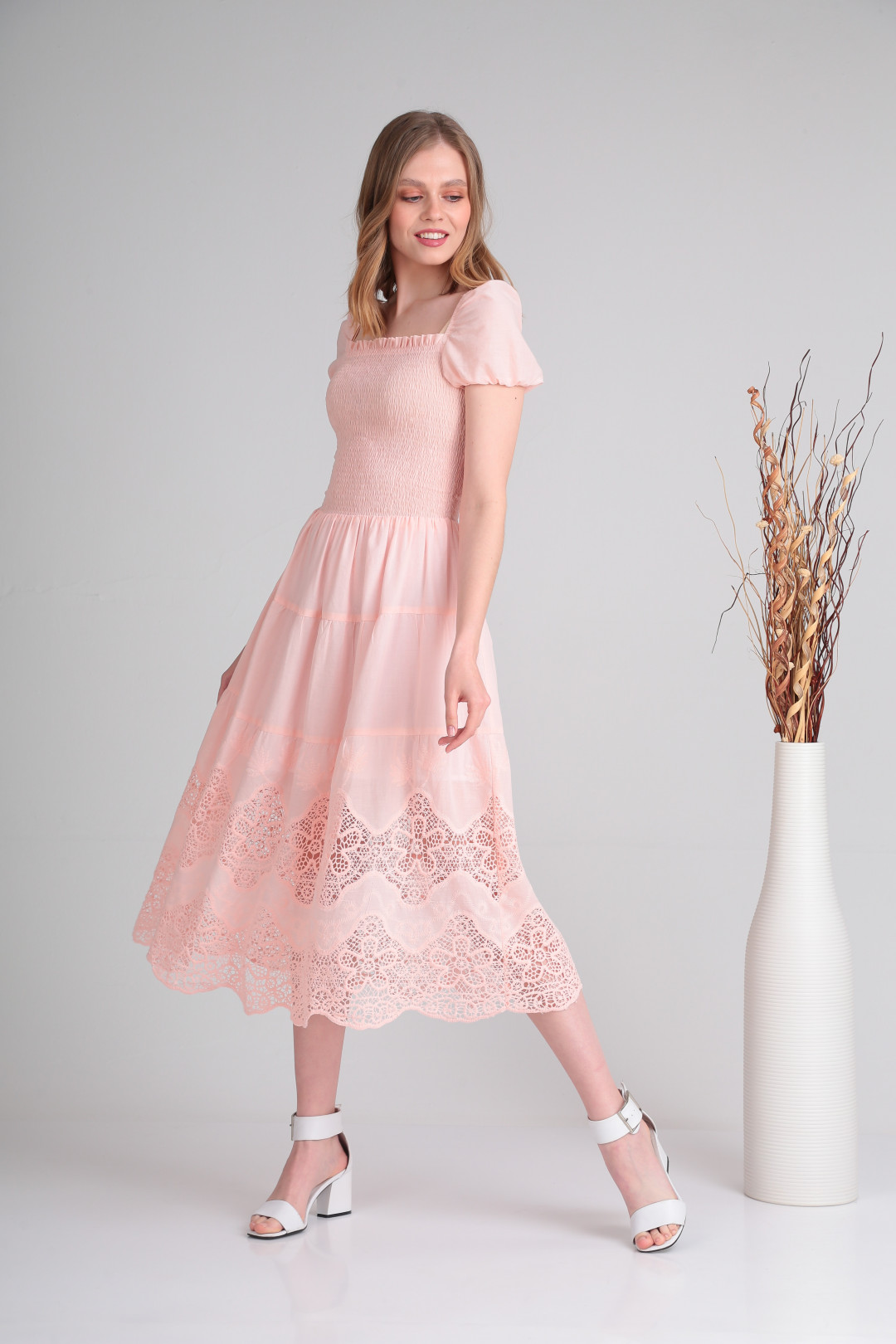 Платье Верита 2163 розовый
