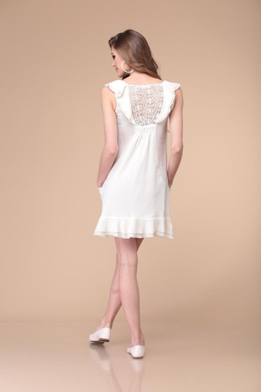 Платье  Верита 349 белый