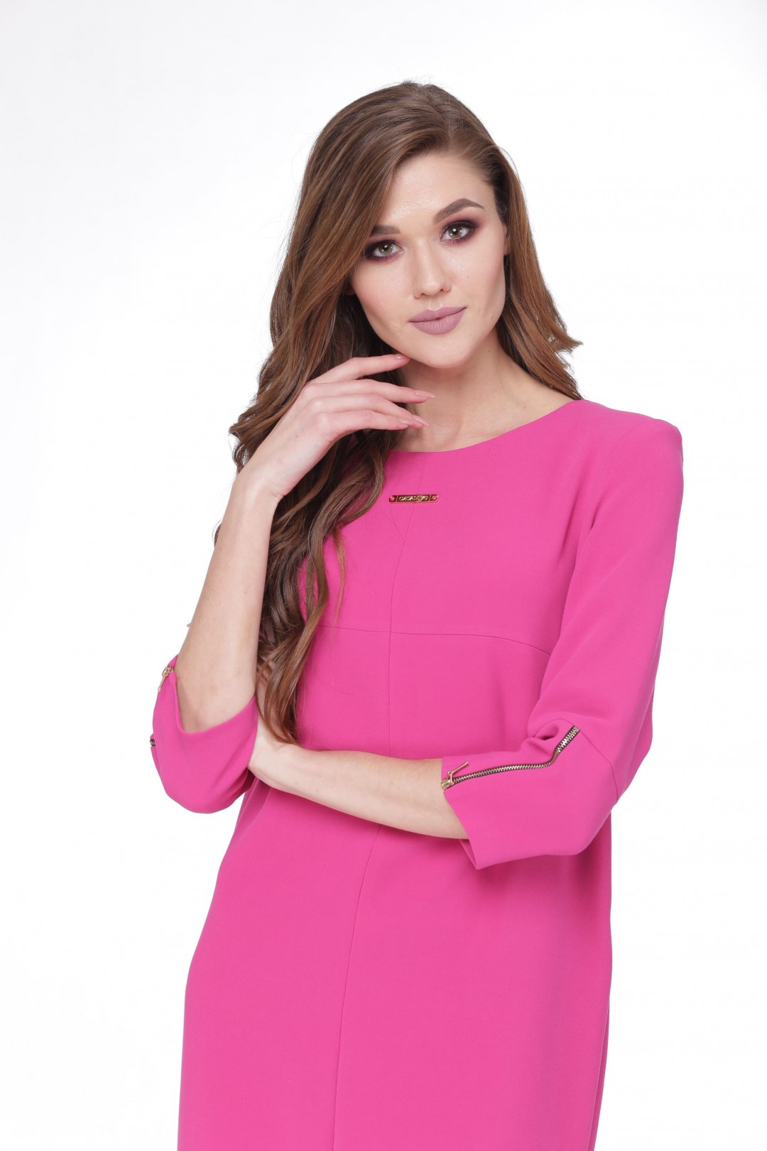Платье Верита Н-516.2-розовый