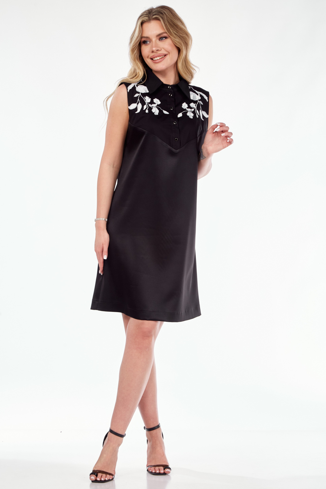 Платье Viola Style 01069 черный